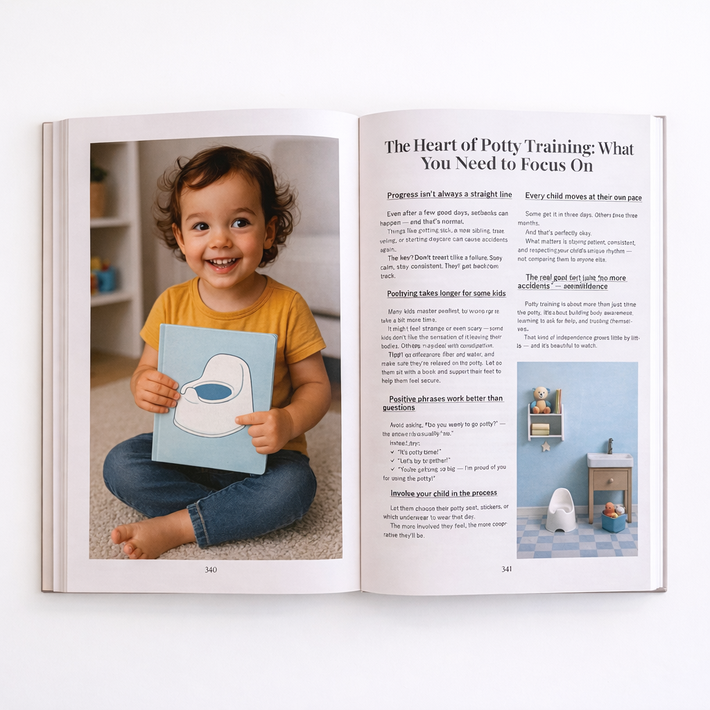 Pregnancy Planner & Motherhood Guide – From Pregnancy to Potty Training /Baby Bare Essentials