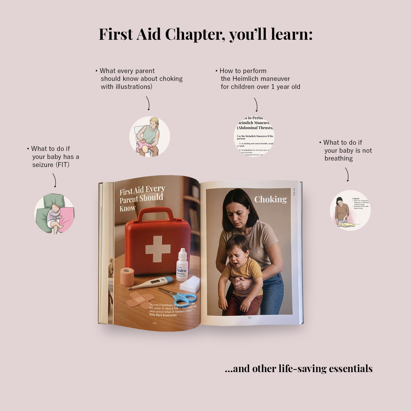 Pregnancy Planner & Motherhood Guide – From Pregnancy to Potty Training /Baby Bare Essentials