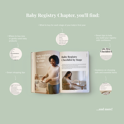 Pregnancy Planner & Motherhood Guide – From Pregnancy to Potty Training /Baby Bare Essentials